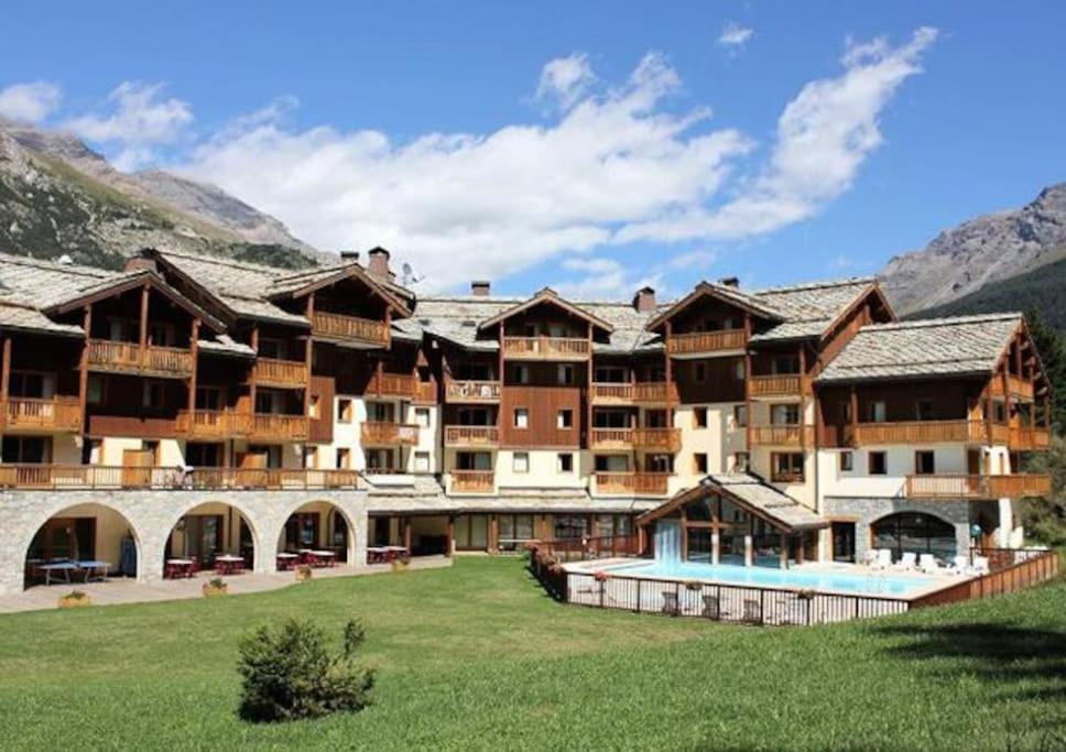 Residences De Luxe Les Alpages Val Cenis - 4 Pers Lanslebourg-Mont-Cenis Bagian luar foto