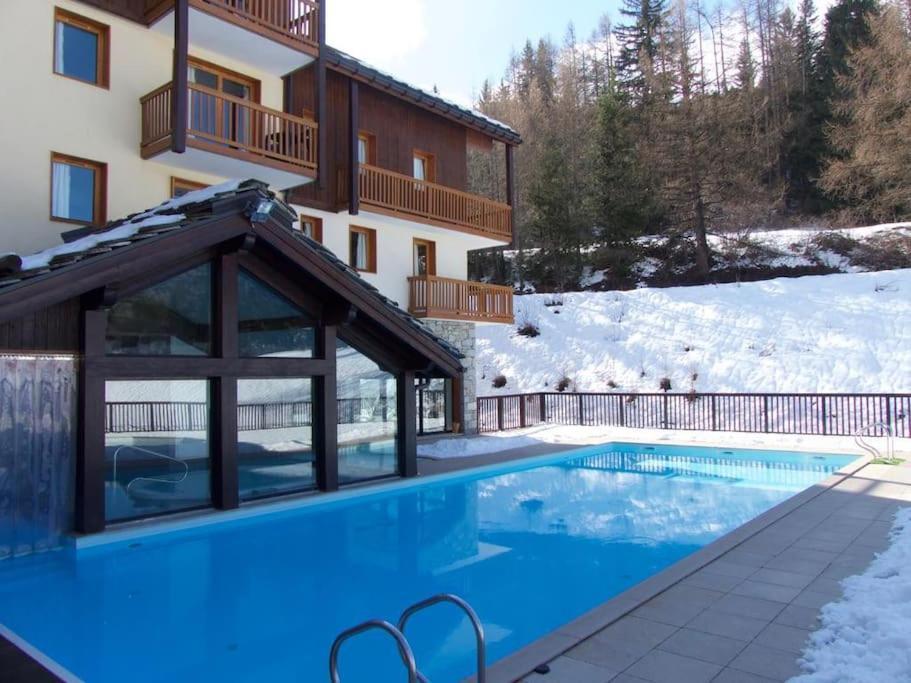 Residences De Luxe Les Alpages Val Cenis - 4 Pers Lanslebourg-Mont-Cenis Bagian luar foto
